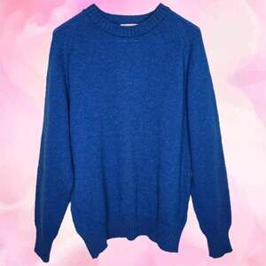 The Fox Collection Vintage Wool Blend Crewneck Sweater
